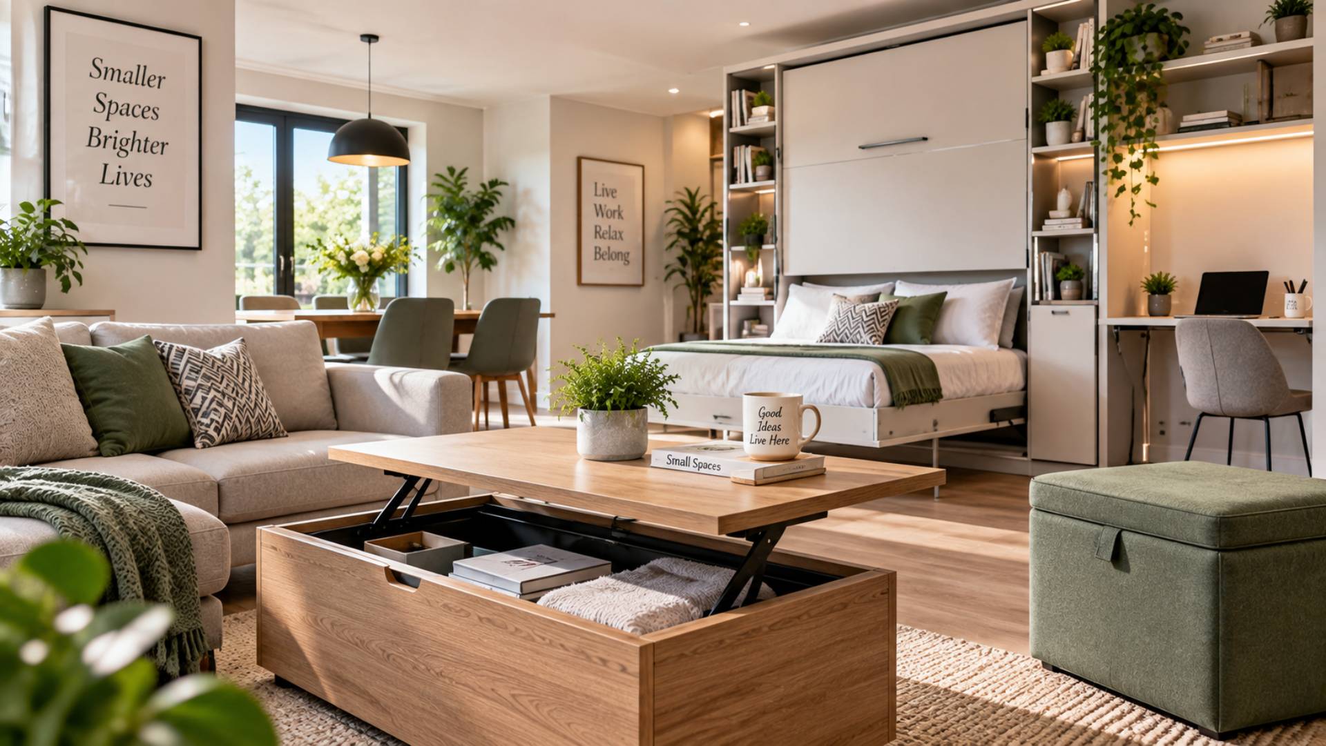 space-saving furniture