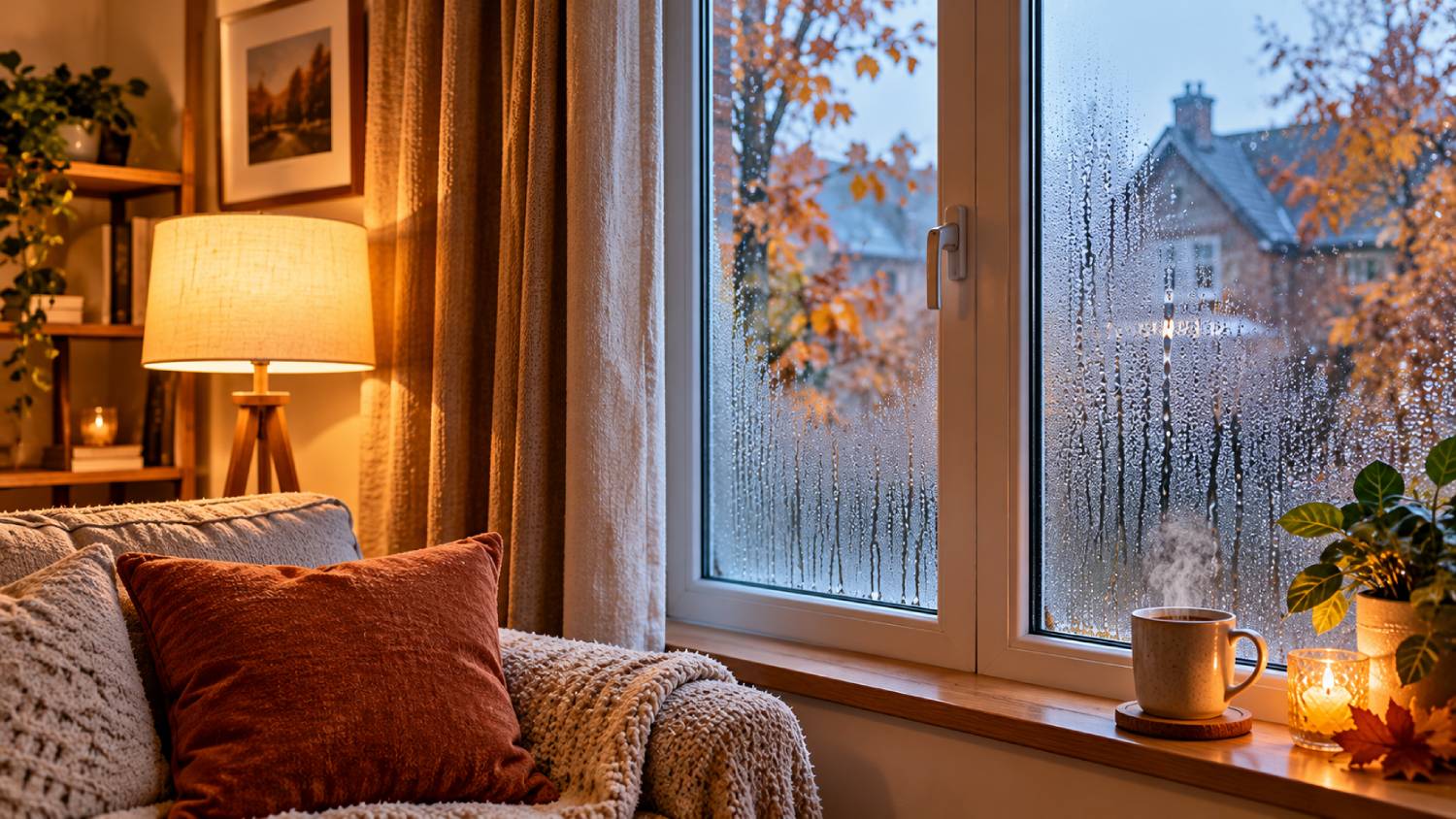 window dressings for autumn